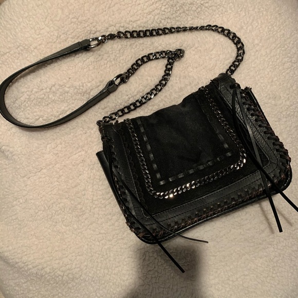 Zara Handbags - Zara leather crossbody bag